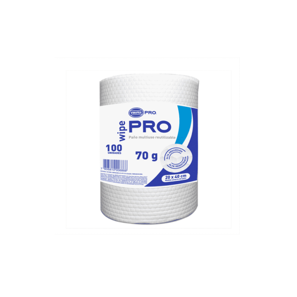 PAÑO WIPE VIRUTEX PRO 20x40 100 UNIDADES - Imagen 1